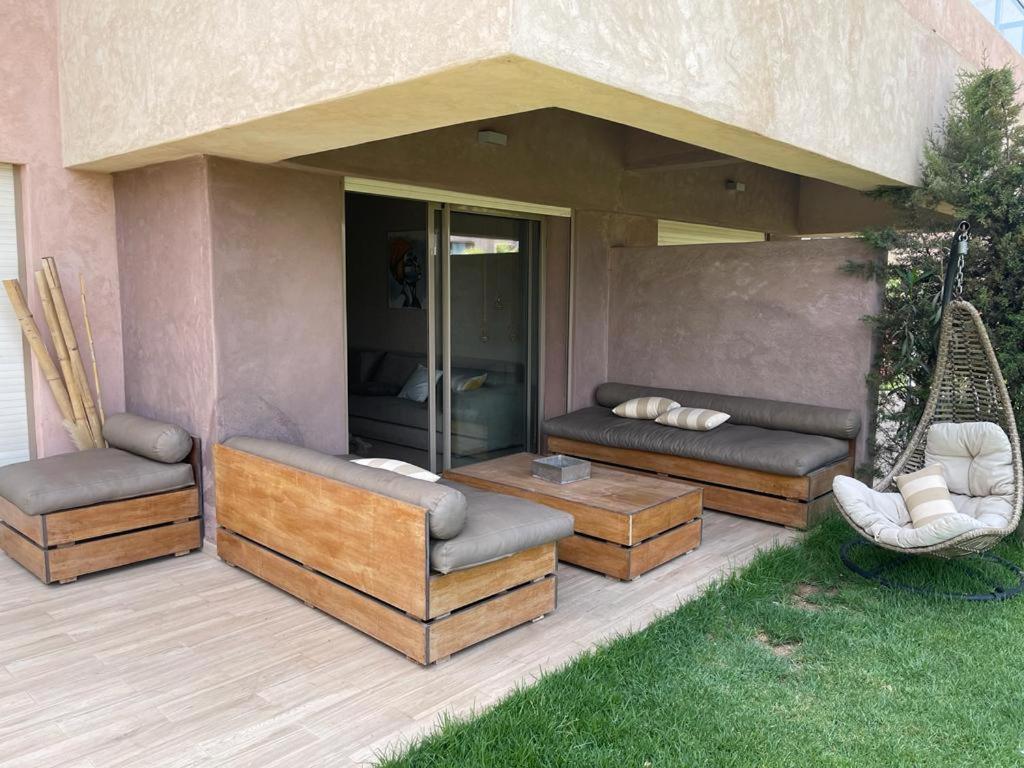 Appartement A Prestigia Marrakeche Avec Jardin Marrakesh Eksteriør billede